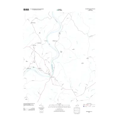2013 Map of Gladstone, 2013 Print