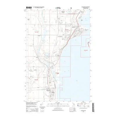 2014 Map of Gladstone, 2014 Print