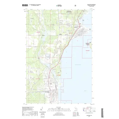 2019 Map of Gladstone, 2019 Print
