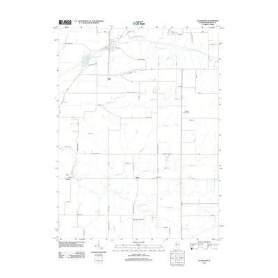 2012 Map of Gladstone, 2012 Print