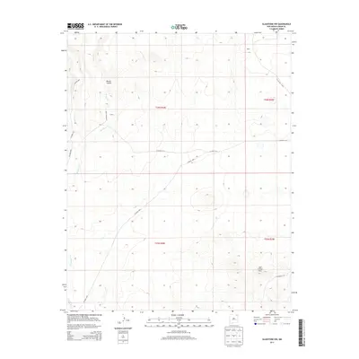 2013 Map of Gladstone NW, 2013 Print