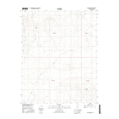 2017 Map of Gladstone NW, 2017 Print