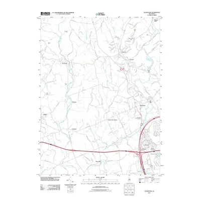 2011 Map of Gladstone, 2011 Print