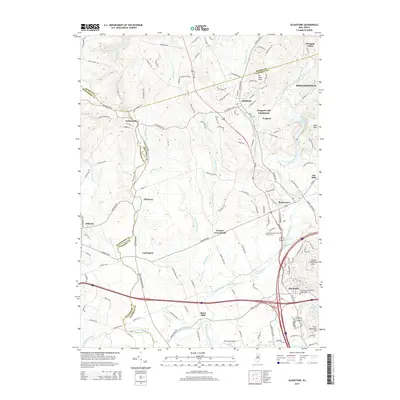 2014 Map of Gladstone, 2014 Print