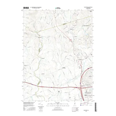 2016 Map of Gladstone, 2016 Print