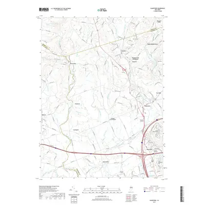 2019 Map of Gladstone, 2019 Print