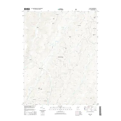2014 Map of Glady, 2014 Print