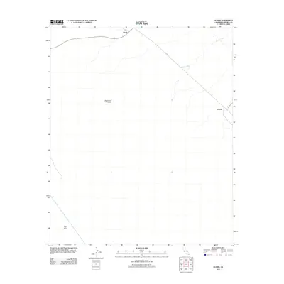 2012 Map of Glamis, 2012 Print