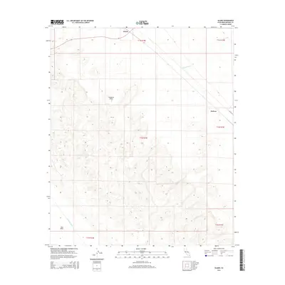 2015 Map of Glamis, 2015 Print