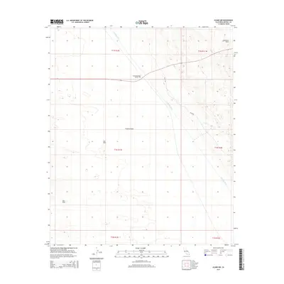2015 Map of Glamis NW, 2015 Print