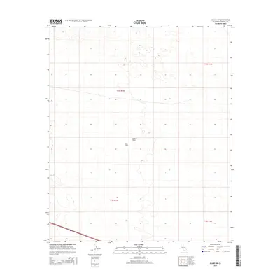 2015 Map of Glamis SW, 2015 Print