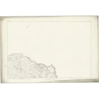 1876 Map of Glamorgan IV, 1883 Print