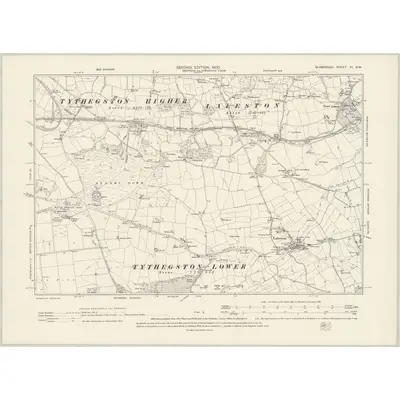 1897 Map of Glamorgan XL.NW, 1900 Print