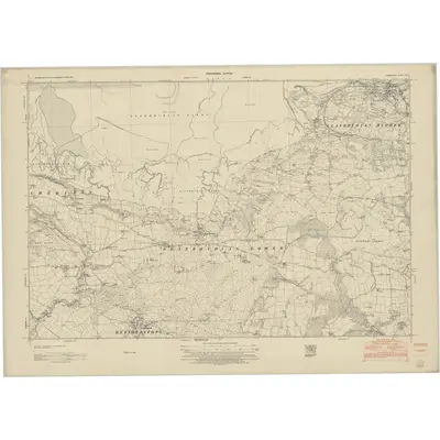 1948 Map of Glamorgan XXII, 1954 Print
