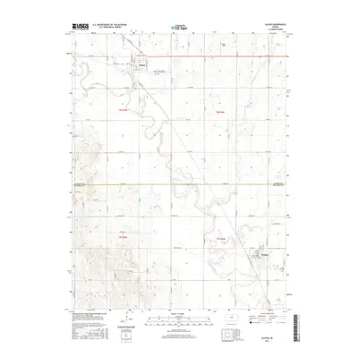 2015 Map of Glasco, 2015 Print