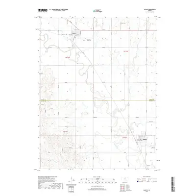 2018 Map of Glasco, 2018 Print