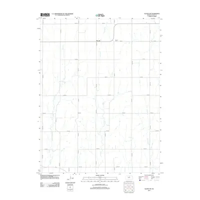 2012 Map of Glasco NE, 2012 Print