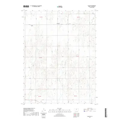 2018 Map of Glasco NE, 2018 Print