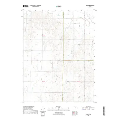 2018 Map of Glasco SW, 2018 Print