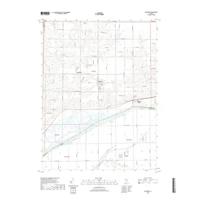2018 Map of Glasford, 2018 Print