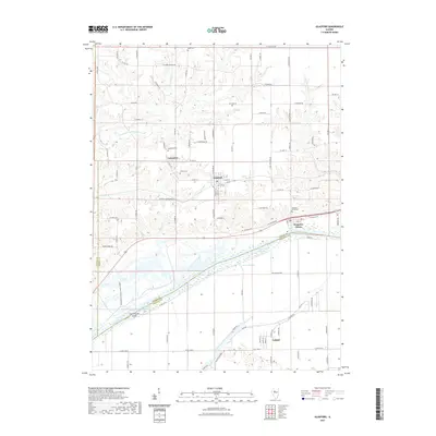 2021 Map of Glasford, 2021 Print