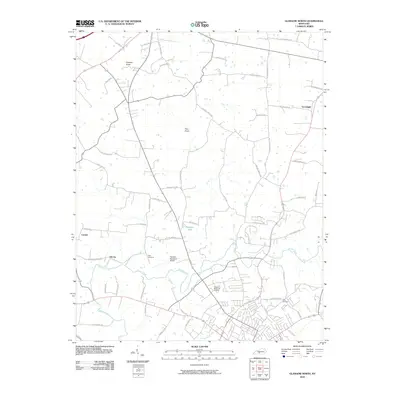 2010 Map of Glasgow North, 2010 Print