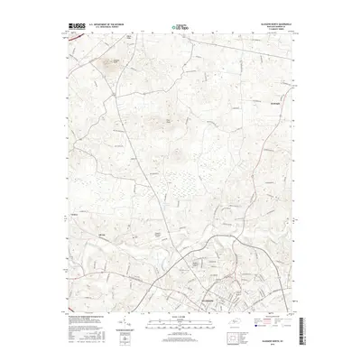 2016 Map of Glasgow North, 2016 Print