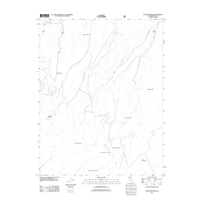 2012 Map of Glass Mountain, 2012 Print