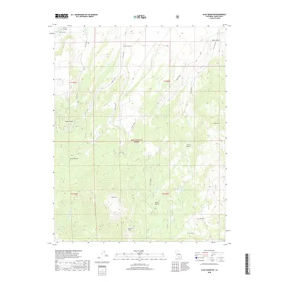 2018 Map of Glass Mountain, 2018 Print