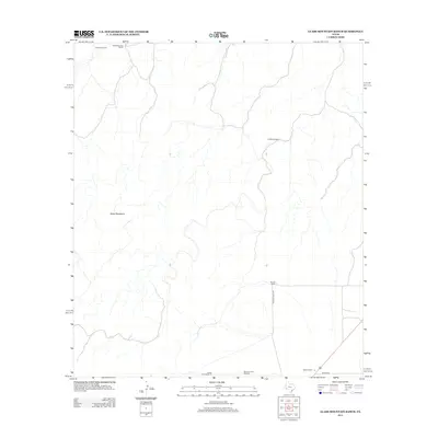 2012 Map of Glass Mountain Ranch, 2012 Print