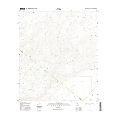 2016 Map of Glass Mountain Ranch, 2016 Print