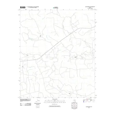 2010 Map of Glass Ranch, 2010 Print