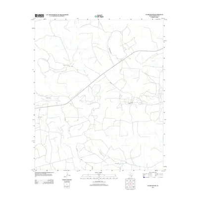 2012 Map of Glass Ranch, 2012 Print