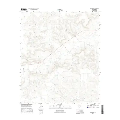 2016 Map of Glass Ranch, 2016 Print