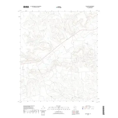 2019 Map of Glass Ranch, 2019 Print