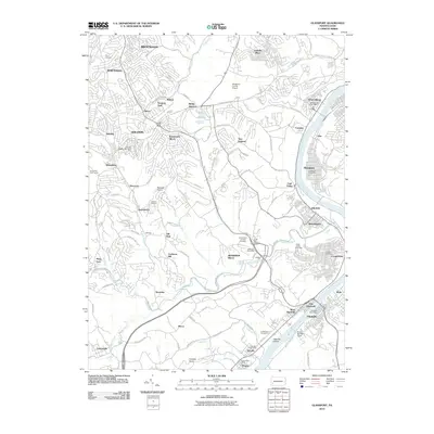 2010 Map of Glassport, 2010 Print
