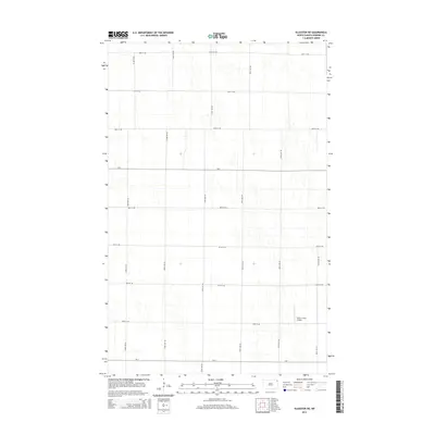 2014 Map of Glasston NE, 2014 Print
