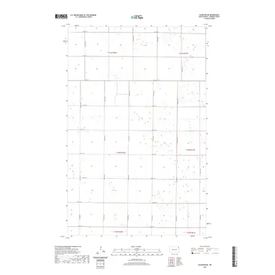2020 Map of Glasston NE, 2020 Print