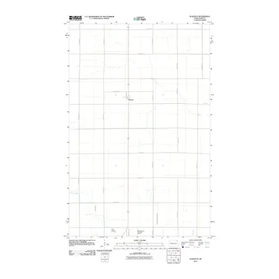 2011 Map of Glasston, 2011 Print