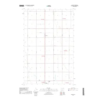 2017 Map of Glasston, 2017 Print