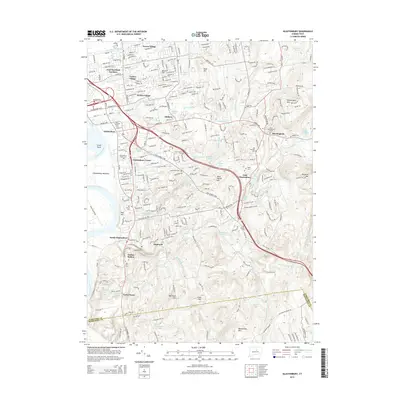 2015 Map of Glastonbury, 2015 Print