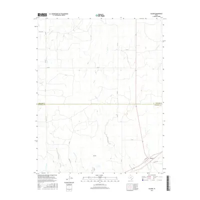 2016 Map of Glazier, 2016 Print