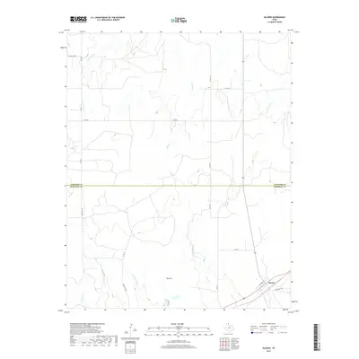 2019 Map of Glazier, 2019 Print