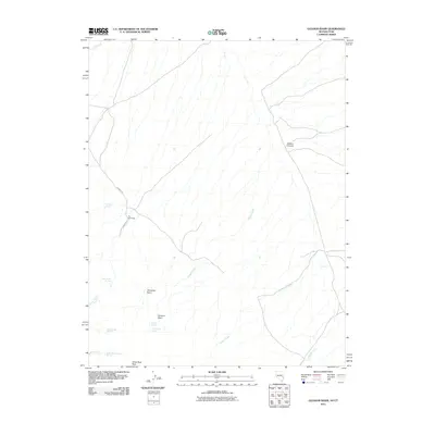 2011 Map of Gleason Basin, 2011 Print