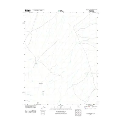 2012 Map of Gleason Basin, 2012 Print