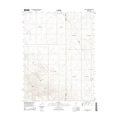 2014 Map of Gleason Basin, 2014 Print