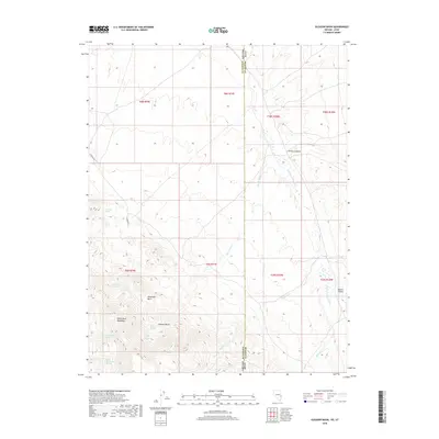 2018 Map of Gleason Basin, 2018 Print