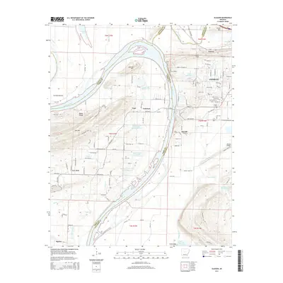 2014 Map of Gleason, 2014 Print
