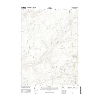2016 Map of Gleason, 2016 Print