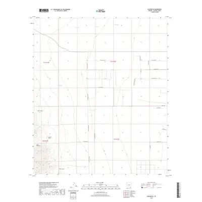2018 Map of Gleeson SE, 2018 Print